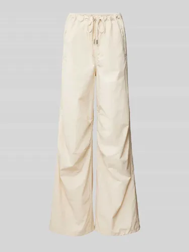 Juicy Couture Hose mit elastischem Bund Modell 'AYLA' in Beige