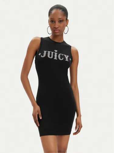 Juicy Couture Kleid für den Alltag Prince Rodeo JCBED223827 Schwarz Slim Fit