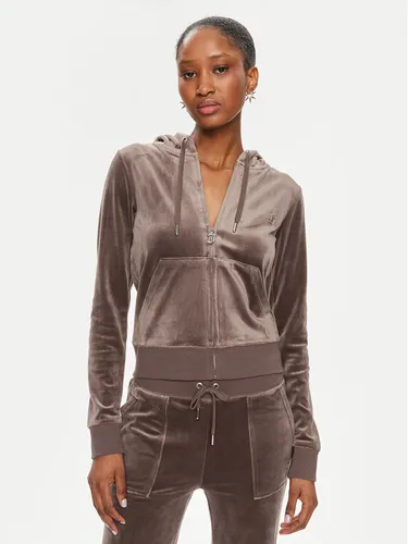 Juicy Couture Sweatshirt Robertson JCAP176 Braun Slim Fit