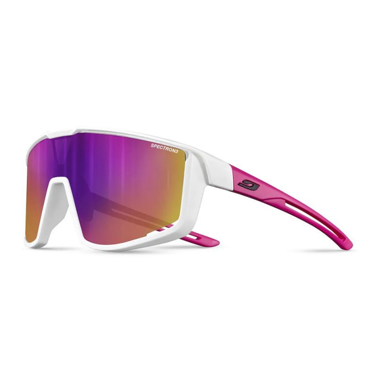 Julbo Fury S - Spectron 3 - Sonnenbrille - Kind Shiny White / Pink One