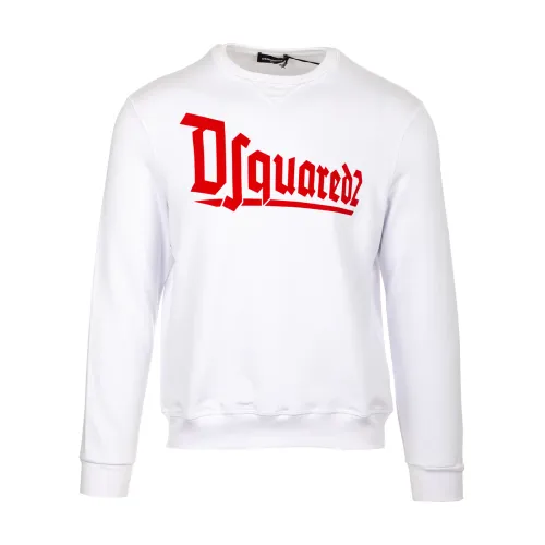 Jungen Weiße Pullover - Hochwertige Stoffe Dsquared2