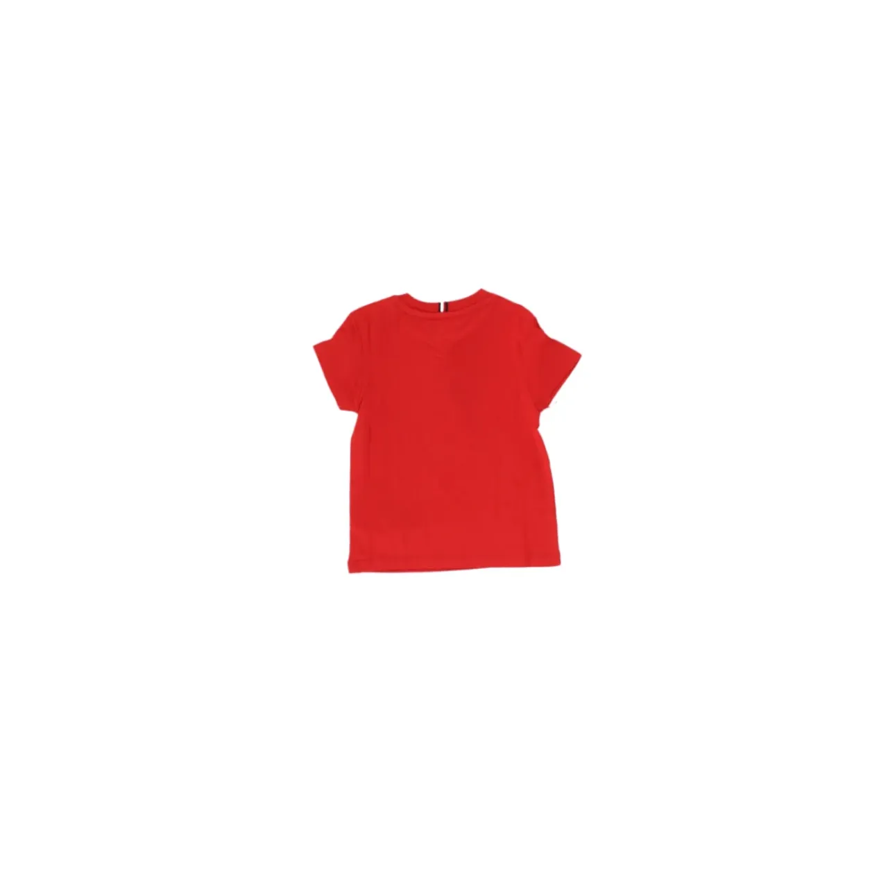 Junior Logo Front Clip T-shirt Rot Tommy Hilfiger