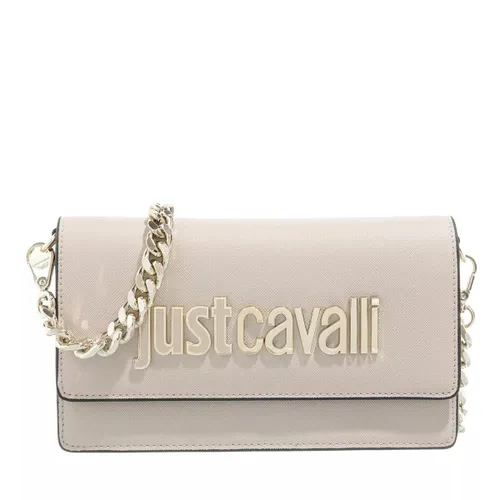 Just Cavalli Portemonnaie - Range B Metal Lettering Sketch 10 Wallet - Gr. unisize - in Taupe - für Damen