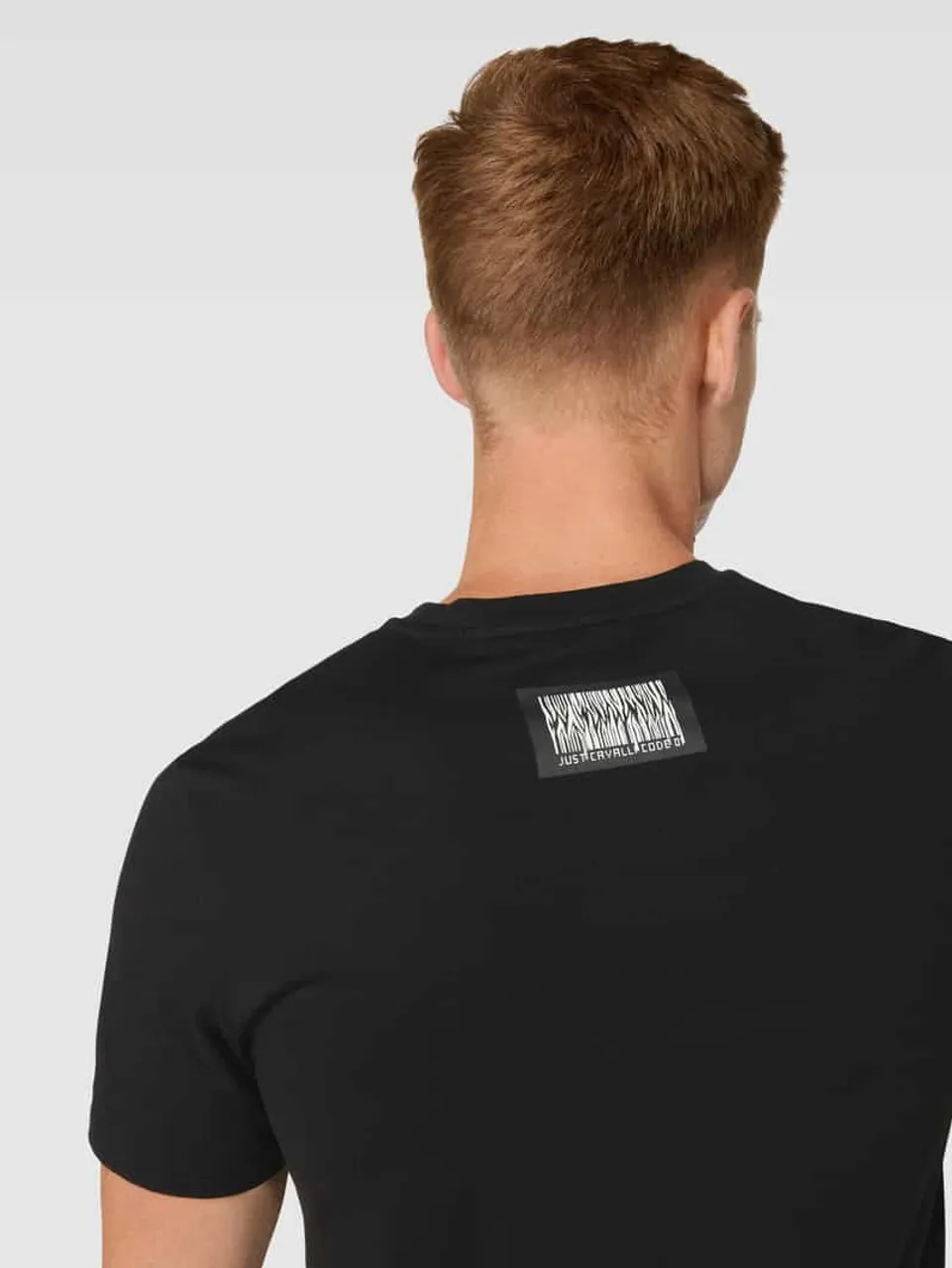 Just Cavalli T-Shirt  mit Rundhalsausschnitt in Black