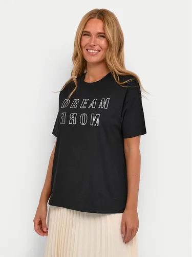 Kaffe T-Shirt Jenny 10508462 Schwarz Regular Fit