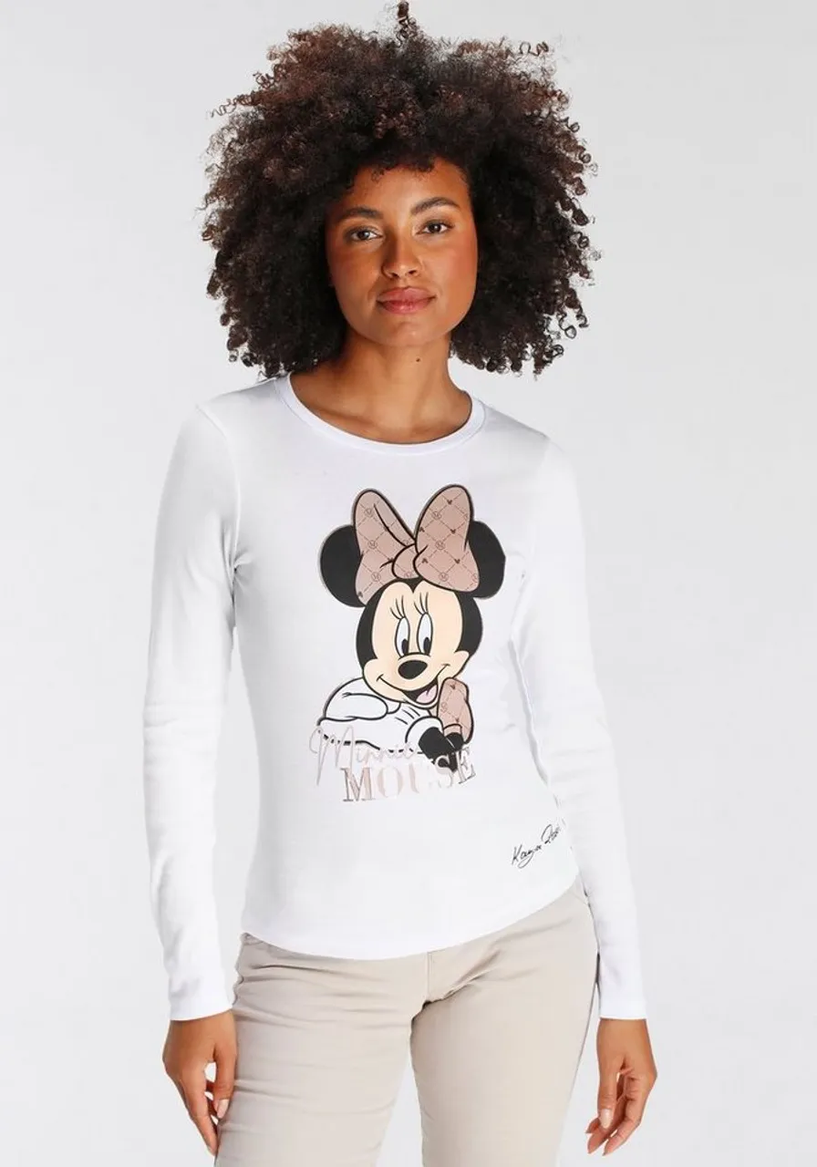 KangaROOS Langarmshirt mit lizensiertem Mickey Mouse Druck