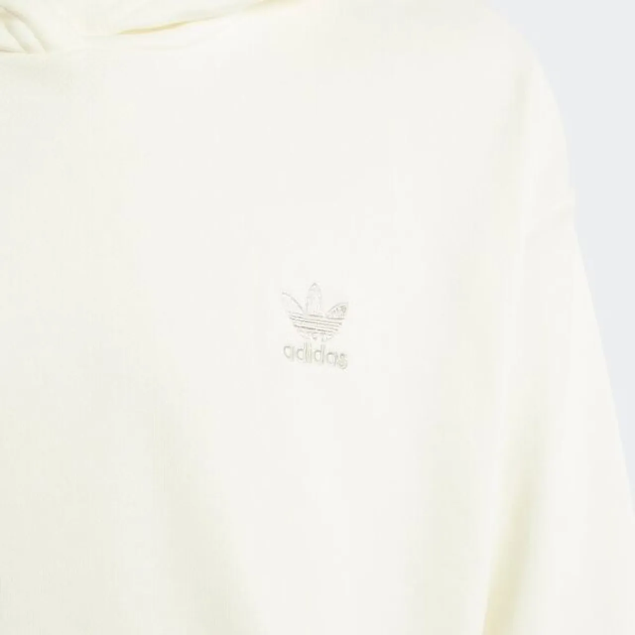 Kapuzensweatshirt ADIDAS ORIGINALS "HOODIE" Gr. 152, beige (ivory) Kinder Sweatshirts
