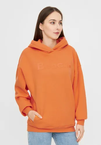 Kapuzensweatshirt BENCH. "JENESIS" Gr. M (40), orange Damen Sweatshirts