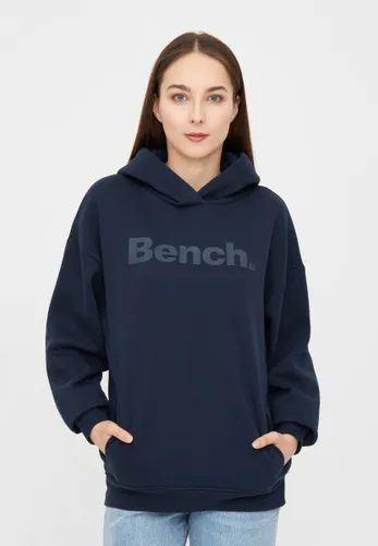 Kapuzensweatshirt BENCH. "JENESIS" Gr. XXL (46), blau (navy) Damen Sweatshirts
