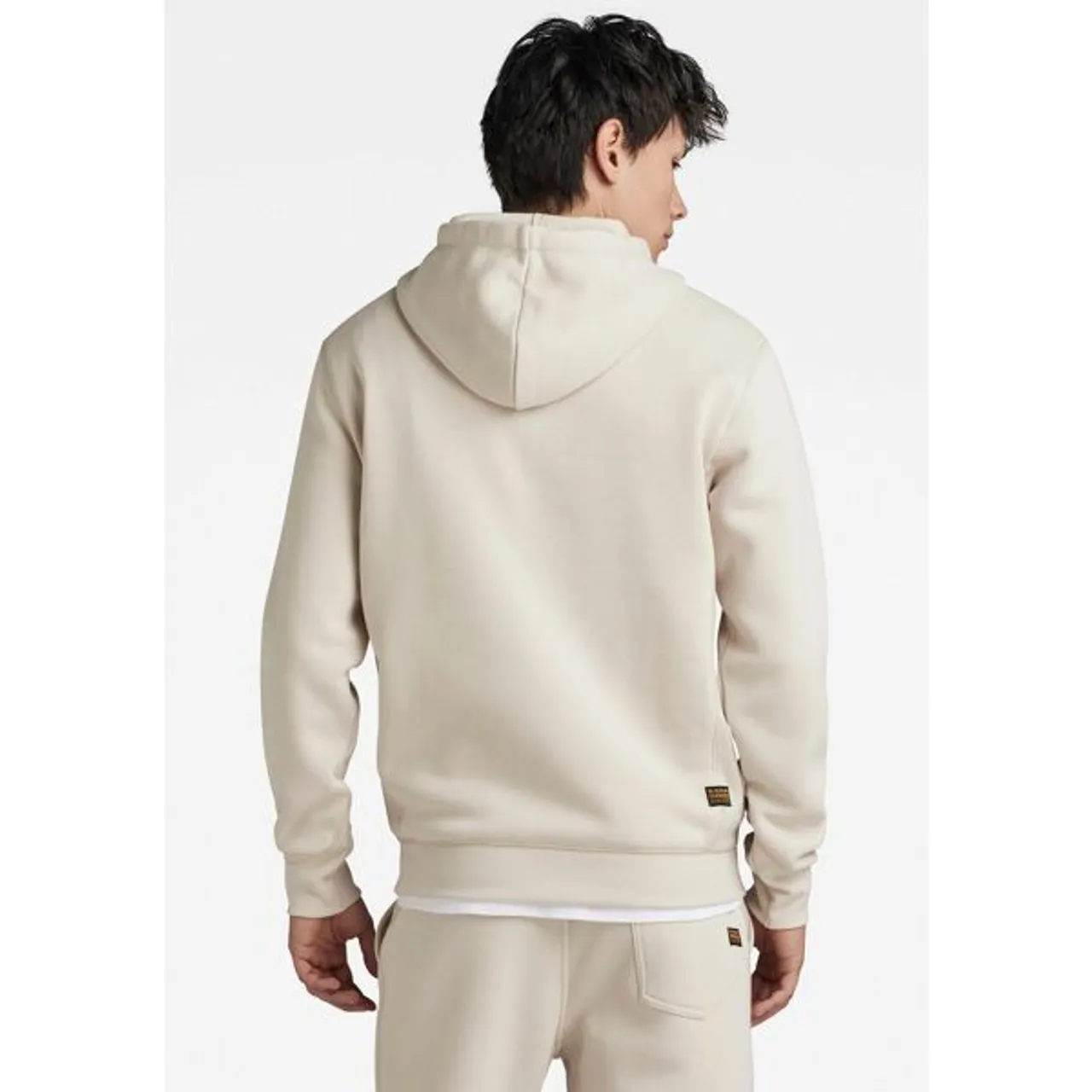 Kapuzensweatshirt G-STAR RAW "Premium Hoody" Gr. XL, weiß (white bait) Herren Sweatshirts
