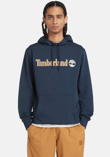 Kapuzensweatshirt TIMBERLAND "KENNEBEC RIVER Linear Logo Hoodie" Gr. XL, blau (dark sapphire) Herren Sweatshirts