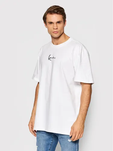 Karl Kani T-Shirt Small Signature 6060585 Weiß Regular Fit