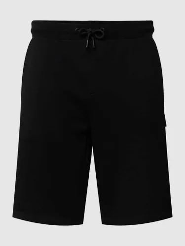 Karl Lagerfeld Bermudas mit elastischem Bund in Black