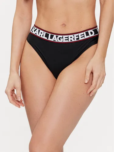 KARL LAGERFELD Bikini-Unterteil 240W2222 Schwarz