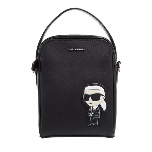Karl Lagerfeld Crossbody Bags - Ikonik Leather Crossbody - Gr. unisize - in Schwarz - für Damen