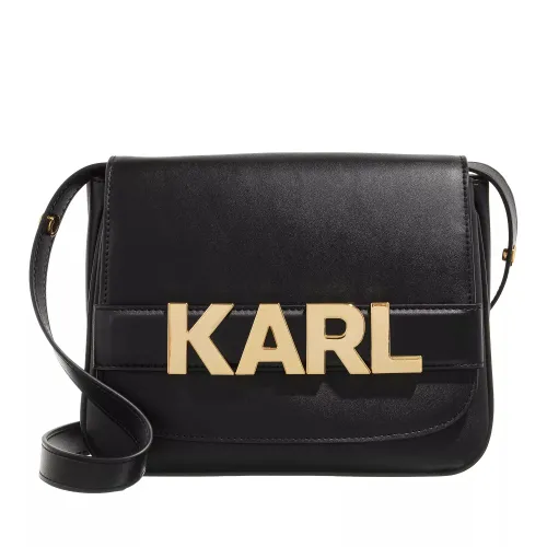 Karl Lagerfeld Crossbody Bags - K/Letters Flap Crossbody - Gr. unisize - in Schwarz - für Damen