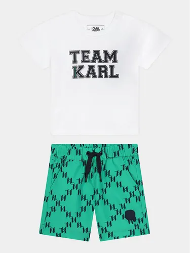 Karl Lagerfeld Kids Set T-Shirt und Shorts Z30131 M Bunt Regular Fit