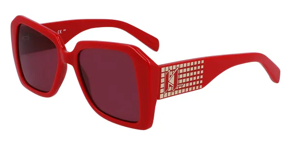 Karl Lagerfeld KL 6140S 600 Rote Damen Sonnenbrillen