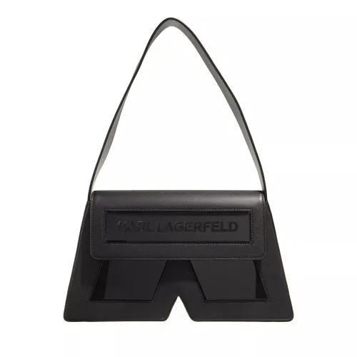 Karl Lagerfeld Satchel Bag - K/Icon K Shb Leather - Gr. unisize - in Schwarz - für Damen