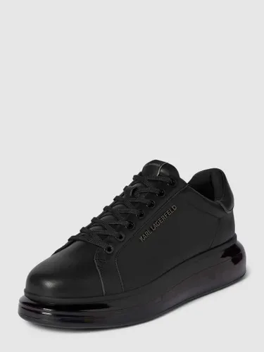 Karl Lagerfeld Sneaker aus Leder Modell 'KUSHIO' in Black