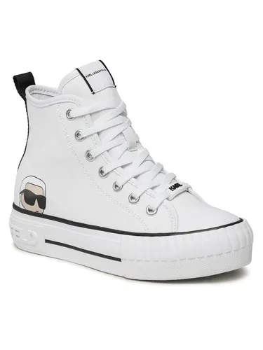 KARL LAGERFELD Sneakers aus Stoff KL60450N Weiß