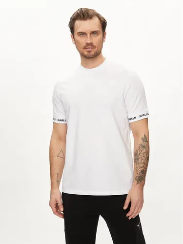 KARL LAGERFELD T-Shirt 755023 542221 Weiß Regular Fit
