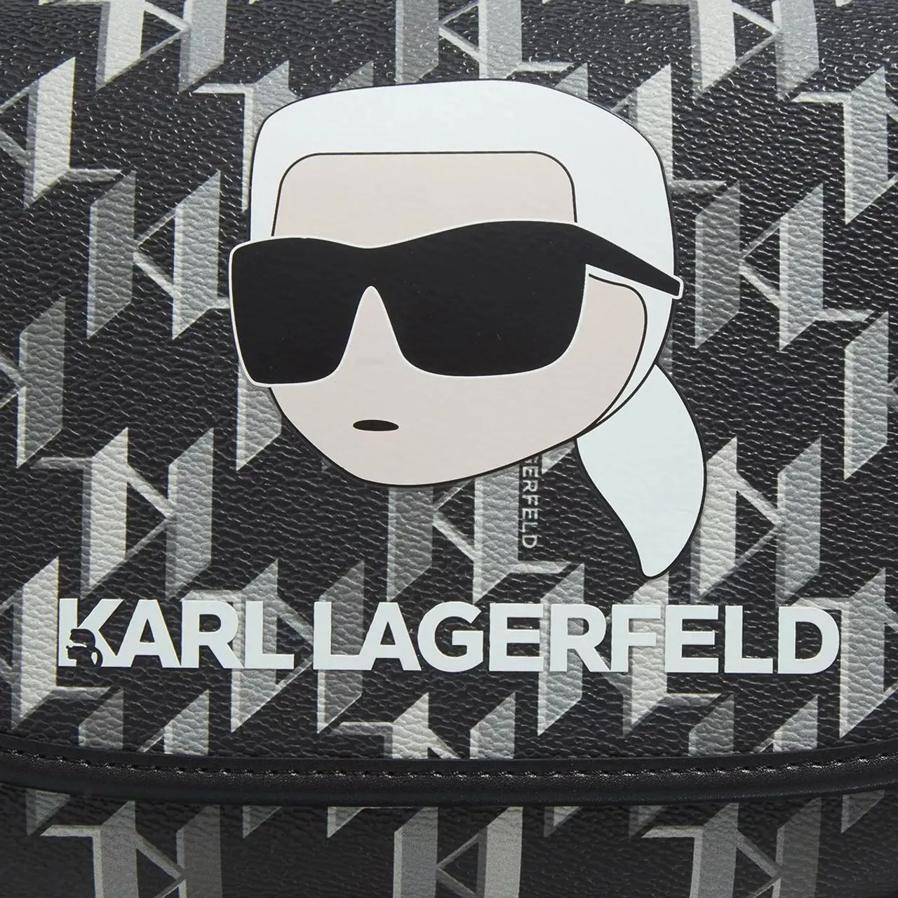 Karl Lagerfeld Tote - K/Ikonik 2.0 Mono Cc Flap Cb - Gr. unisize - in Schwarz - für Damen