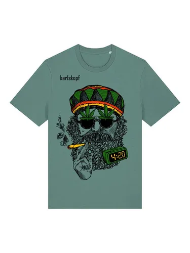 karlskopf Print-Shirt Rundhalsshirt Basic BUBATZ