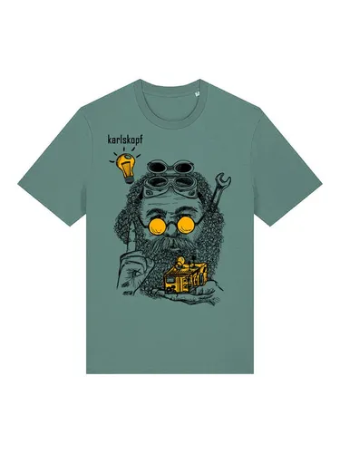 karlskopf Print-Shirt Rundhalsshirt Basic ERFINDER