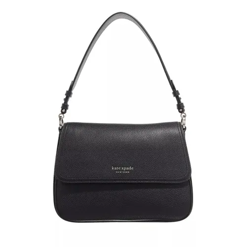 Kate Spade New York Crossbody Bags - Hudson Pebbled Leather Convertible Shoulder Bag - Gr. unisize - in Schwarz - für Damen