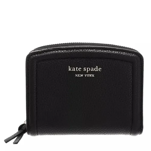 Kate Spade New York Portemonnaie - Knott Pebbled Leather - Gr. unisize - in Schwarz - für Damen