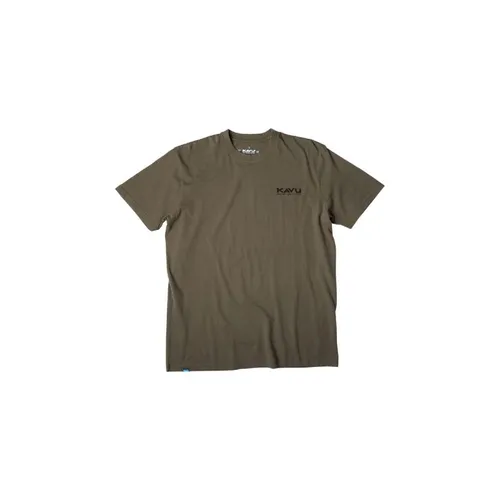 Kavu Klear Above Etch Art - T-Shirt - Herren Leaf S