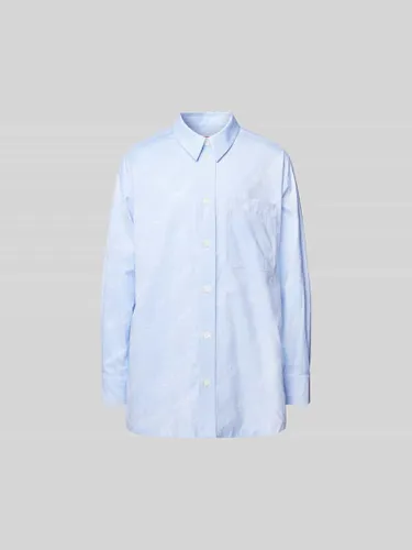 Kenzo Freizeithemd mit Allover-Label-Print in Blau