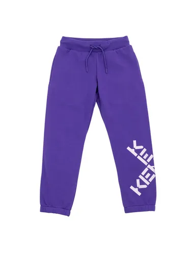 Kenzo Kids Jogginghose K14217 Violett Regular Fit