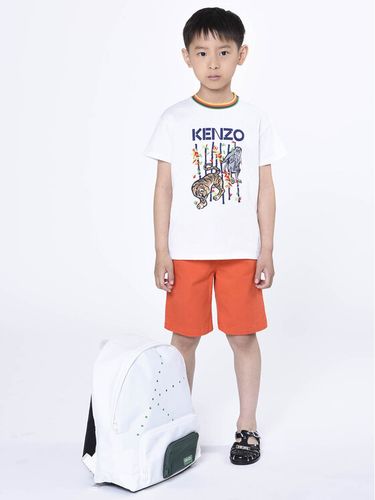 Kenzo Kids T-Shirt K25791 S Weiß Regular Fit