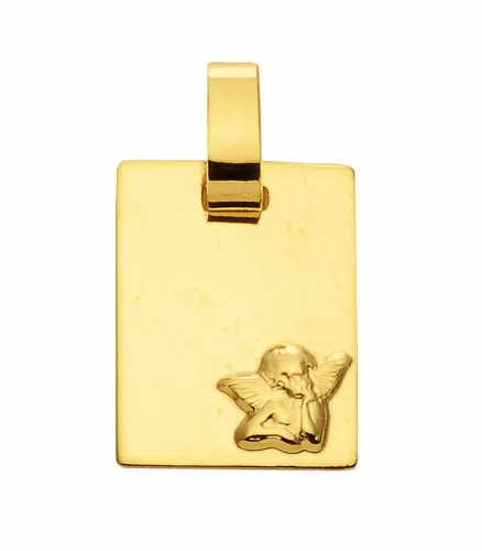 Kette mit Anhänger ADELIA´S "585 Gold Amor" Halsketten Gr. Gelbgold 585, goldfarben (gold) Damen Ketten mit Anhänger Schmuckset - Set Halskette