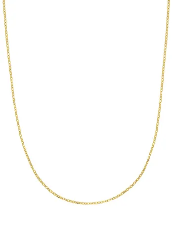 Kette ohne Anhänger AMOR "Classics, 2014532" Halsketten Gr. Gelbgold 375, Länge: 45 cm, goldfarben Damen Ketten ohne Anhänger
