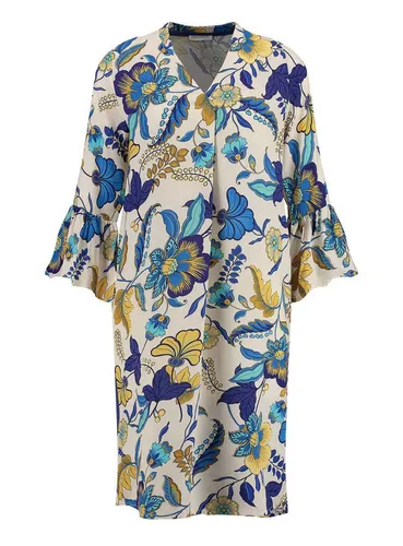 Key Largo Druckkleid Damen Viskosekleid WD FLOWER (1-tlg)