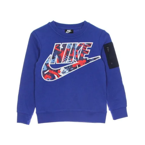 Kid Thrill Zip Pocket Crew Sweatshirt Nike