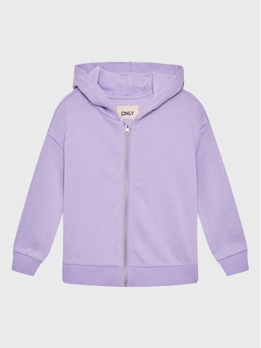 Kids ONLY Sweatshirt Every Life 15247298 Violett Regular Fit