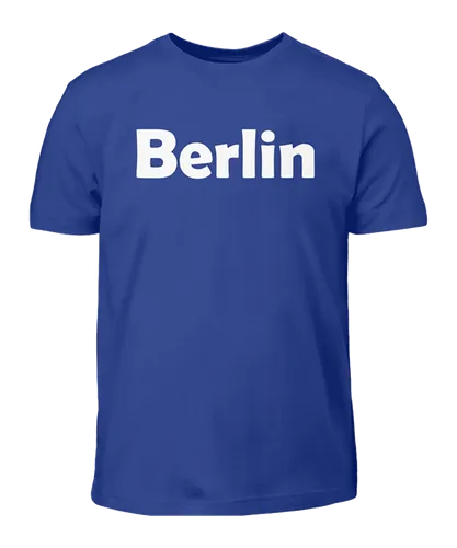 Kids T-Shirt Berlin Blau