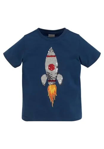KIDSWORLD T-Shirt Rakete aus Wendepailletten