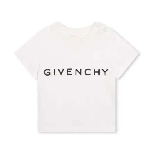 Kinder Weißes T-Shirt mit 4G-Druck,T-Shirts Givenchy