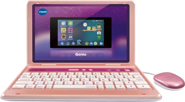 Kindercomputer VTECH "School & Go, Genio Lernlaptop, pink" pink Kinder Kinder-Computer