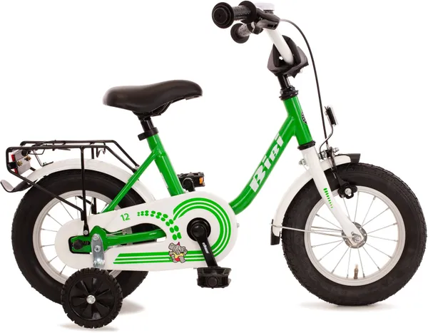 Kinderfahrrad BACHTENKIRCH "Bibi" Fahrräder Gr. 23 cm, 12 Zoll (30,48 cm), grün Kinder Kinderfahrräder