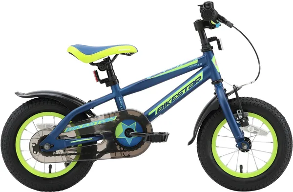 Kinderfahrrad BIKESTAR Fahrräder Gr. 17,5 cm, 12 Zoll (30,48 cm), blau Kinder Kinderfahrräder