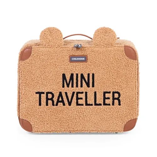 Kinderkoffer MINI TRAVELLER TEDDY (40x30x15) in braun