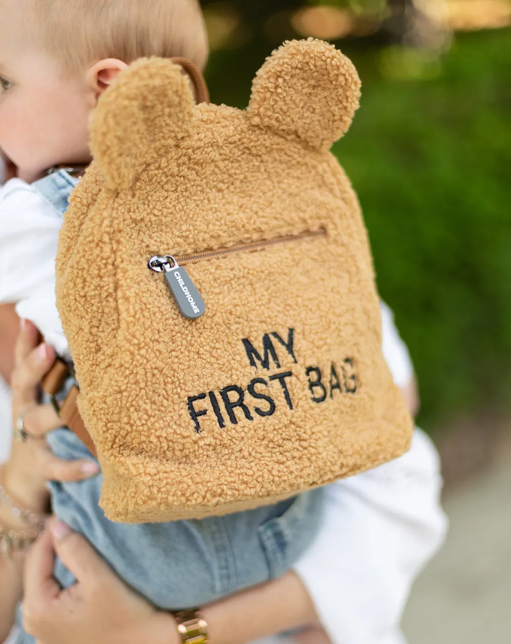 Kinderrucksack MY FIRST BAG TEDDY (20x8x24) in braun