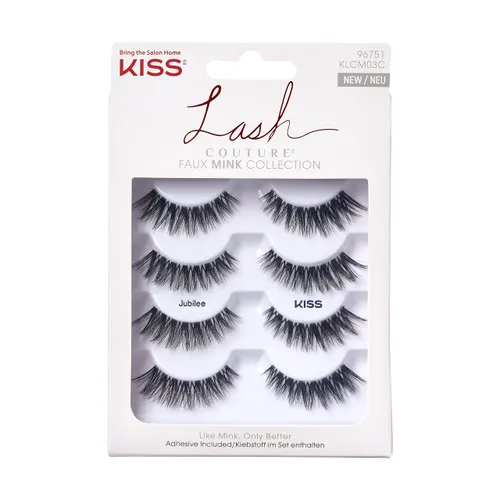 KISS Lash Couture Faux Mink Collection Multipack 4 Paar