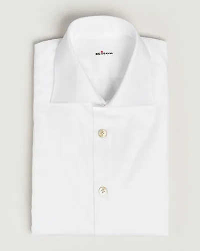 Kiton Slim Fit Dress Shirt White